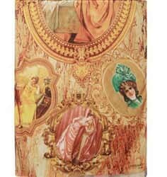 شال و روسری زنانه و دخترانه   Leonardo sketch golden stoles Arina152108thumbnail